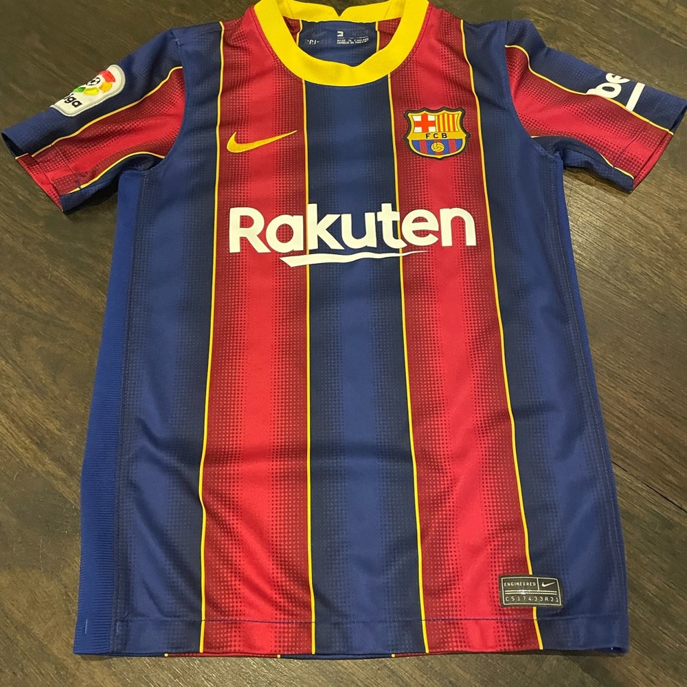 Nike Kids FC Barcelona Blue and Red Jersey